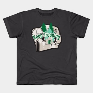 Keep Trooping Biker Kids T-Shirt